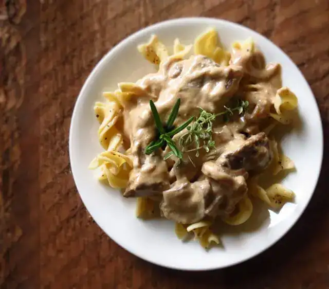 Beef Filet Stroganoff